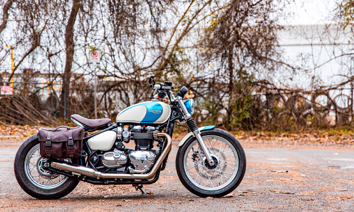 triumph bobber luggage rack