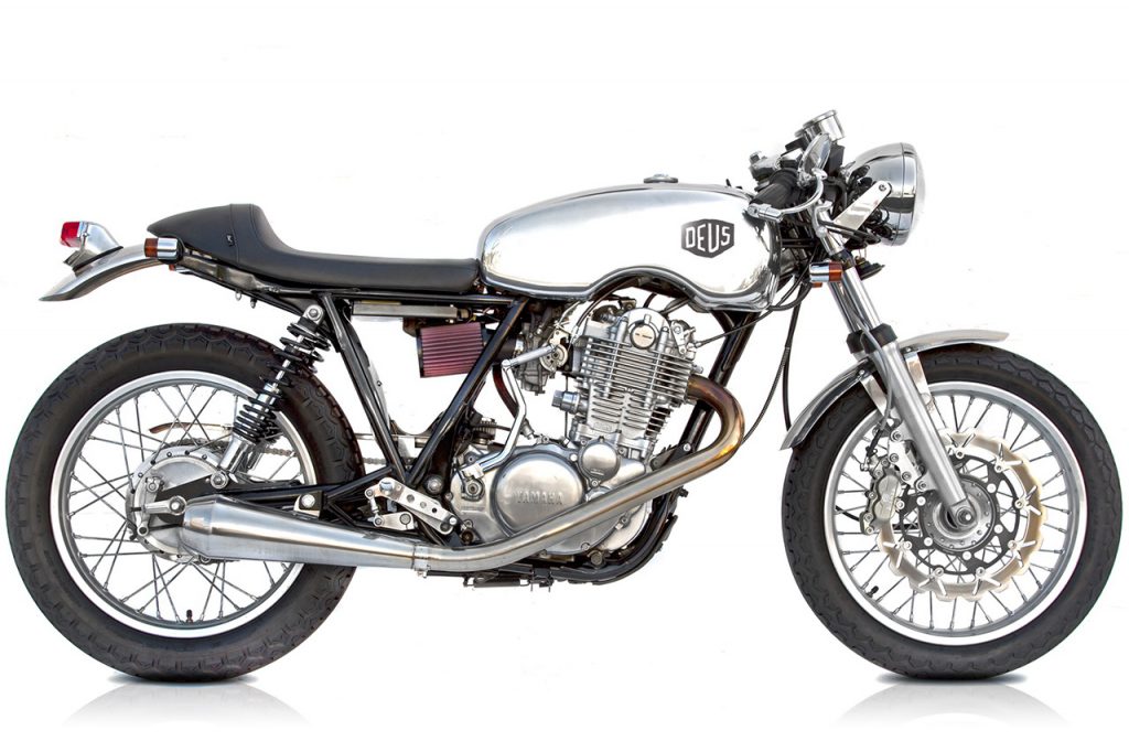 building a cafe racer Yamaha SR400