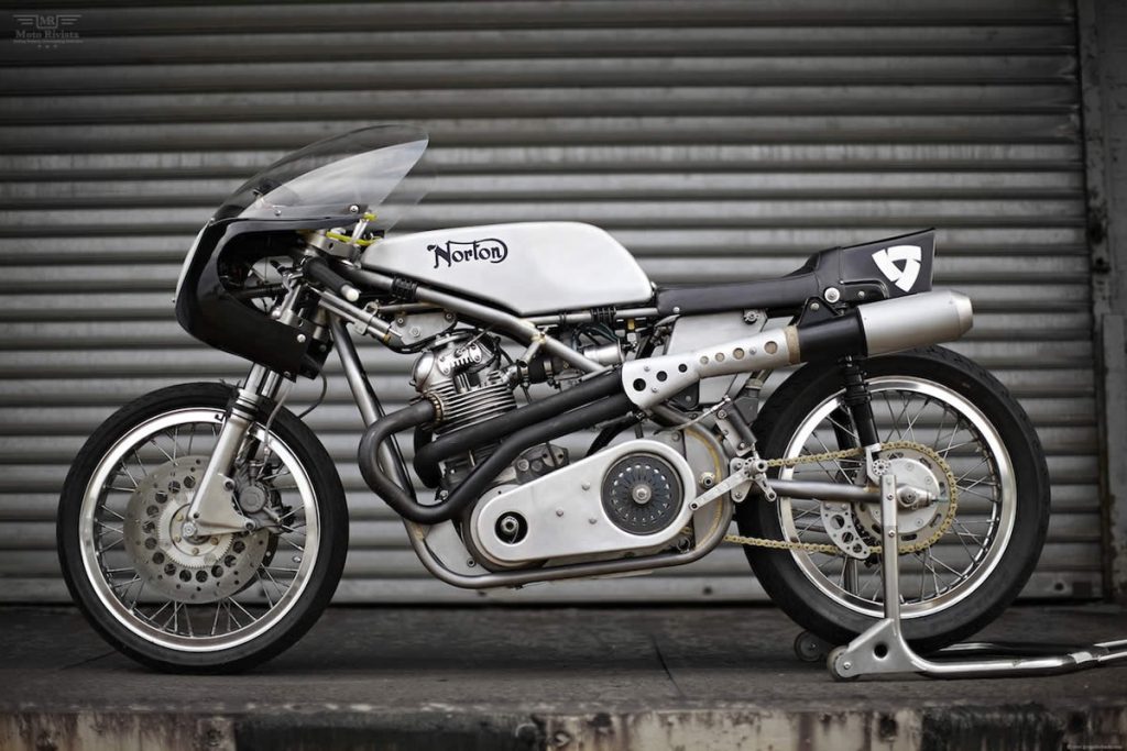 building a cafe racer Norton