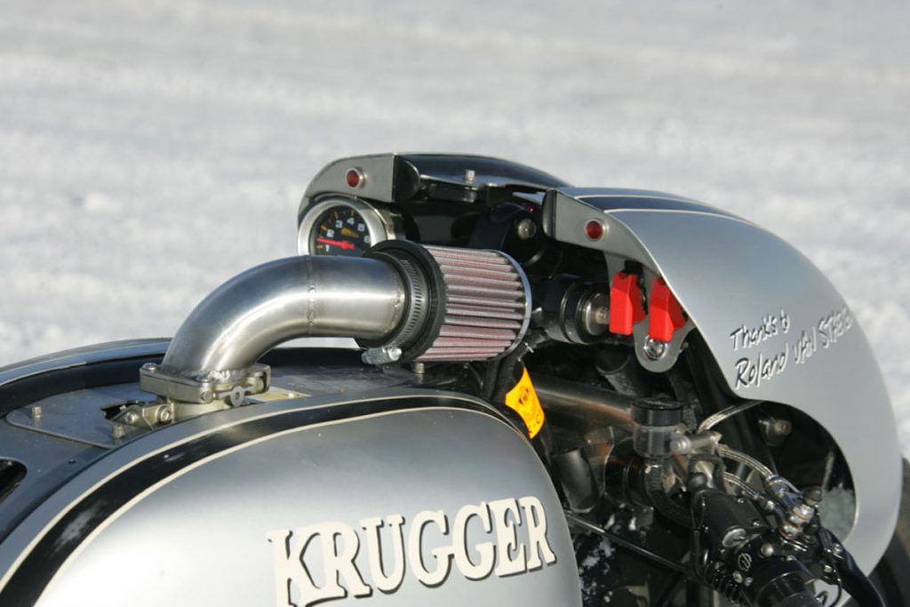 Krugger goodwood custom buell motorcycle