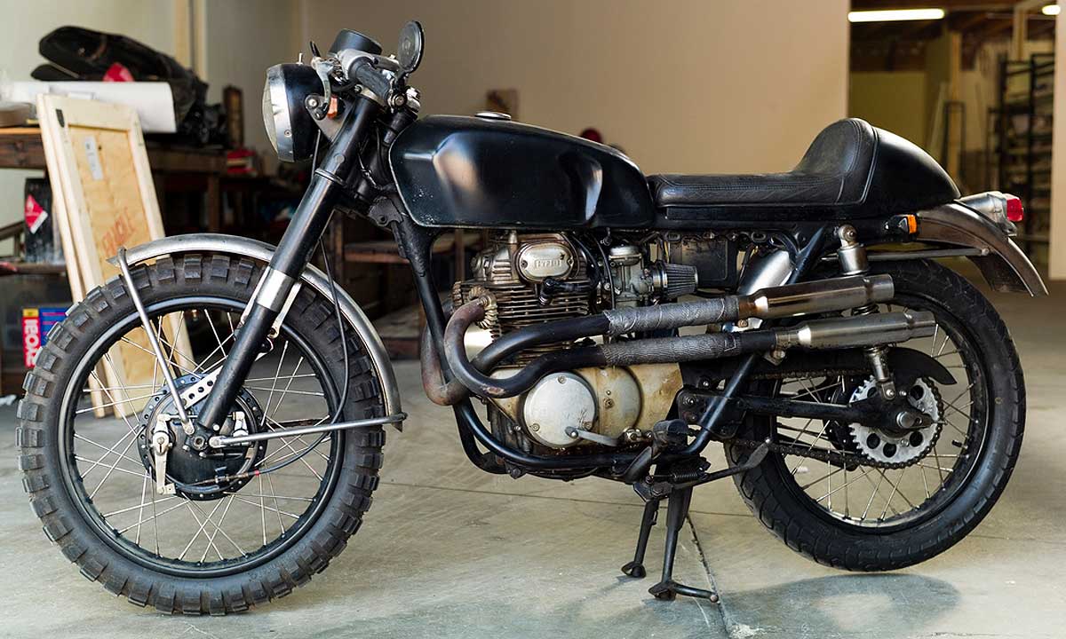 Girl with the dragon tattoo motorcycle