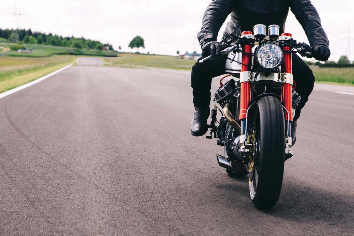 Blacktrack CX500 cafe racer