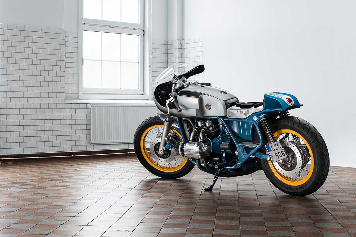 The Behemoth - Honda Goldwing Racer - Return of the Cafe Racers The Behemoth - Honda Goldwing Racer - Return Of The Cafe Racers