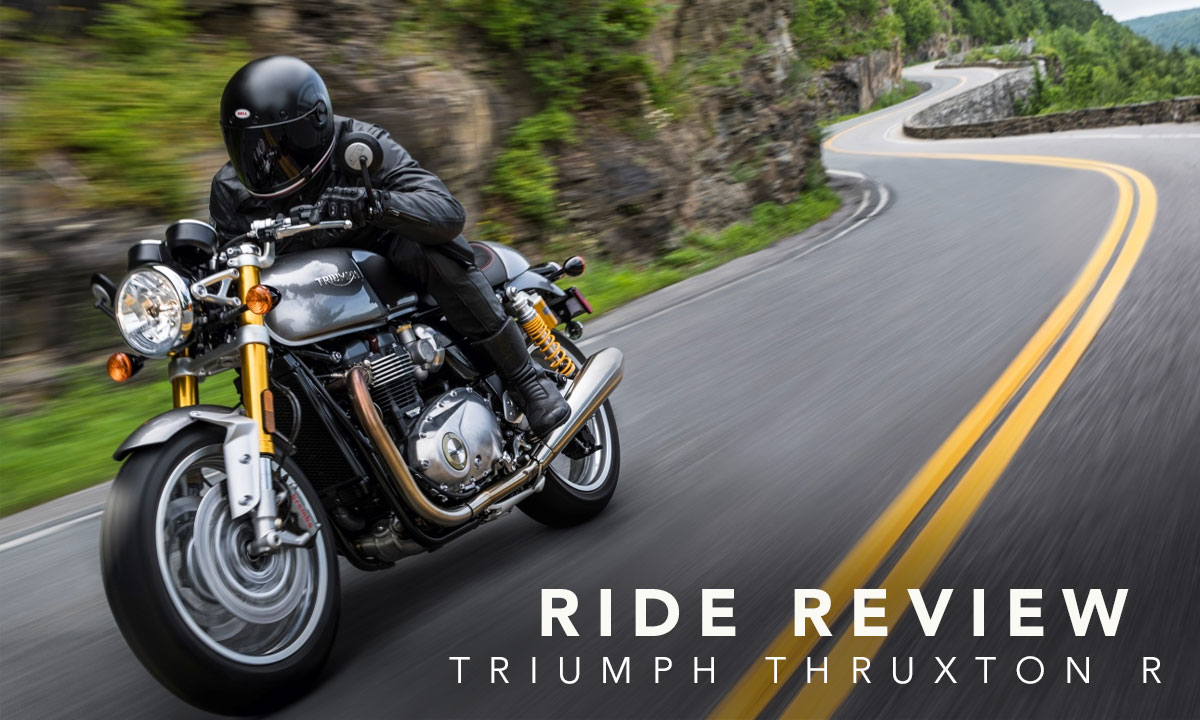 Triumph Thruxton R - Ride Review - Return of the Cafe Racers