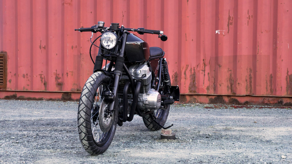 Kickmoto honda cb750 cafe racer