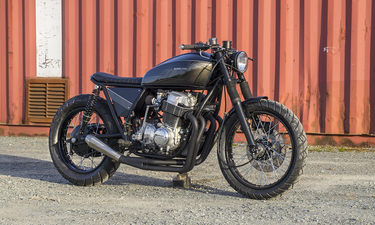 Kickmoto honda cb750 cafe racer