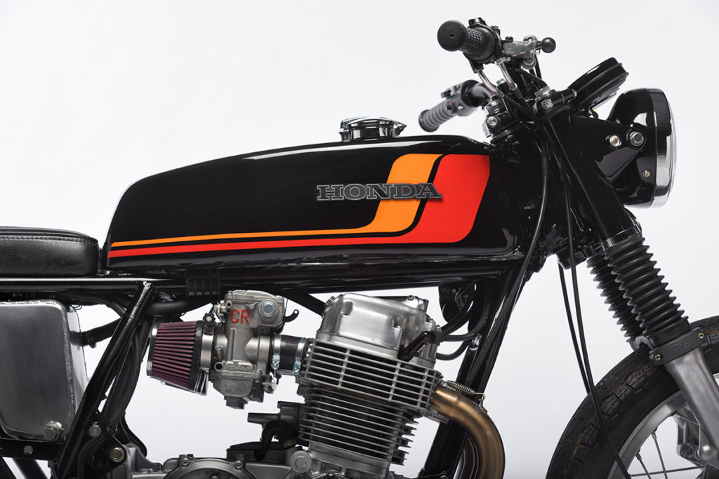 Honda CB750 cafe racer retro