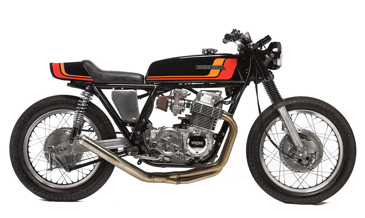 Honda CB750 cafe racer retro