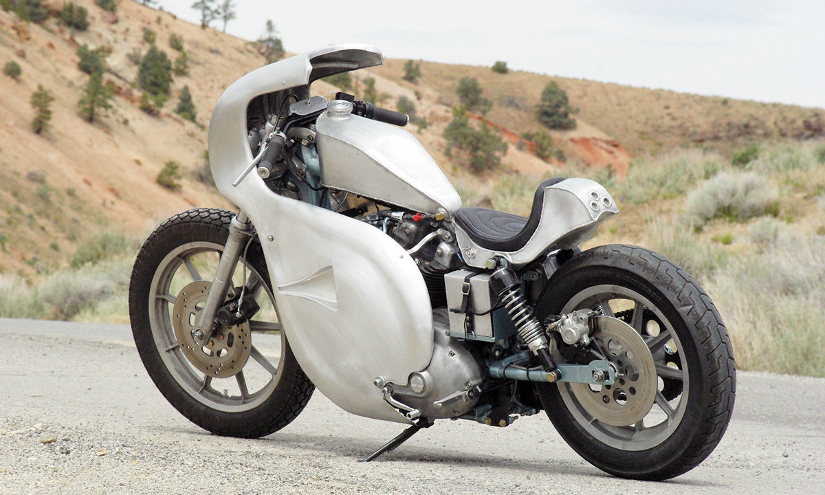 Harley davidson ironhead cafe racer