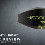 Headwave motorcycle helmet speaker