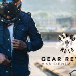 Pando M65 denim motorcycle jacket