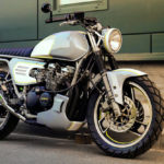 Yamaha XJ600 custom motorcycle