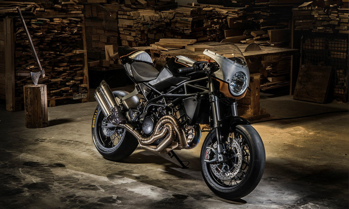 Moto Morini Corsaro cafe racer