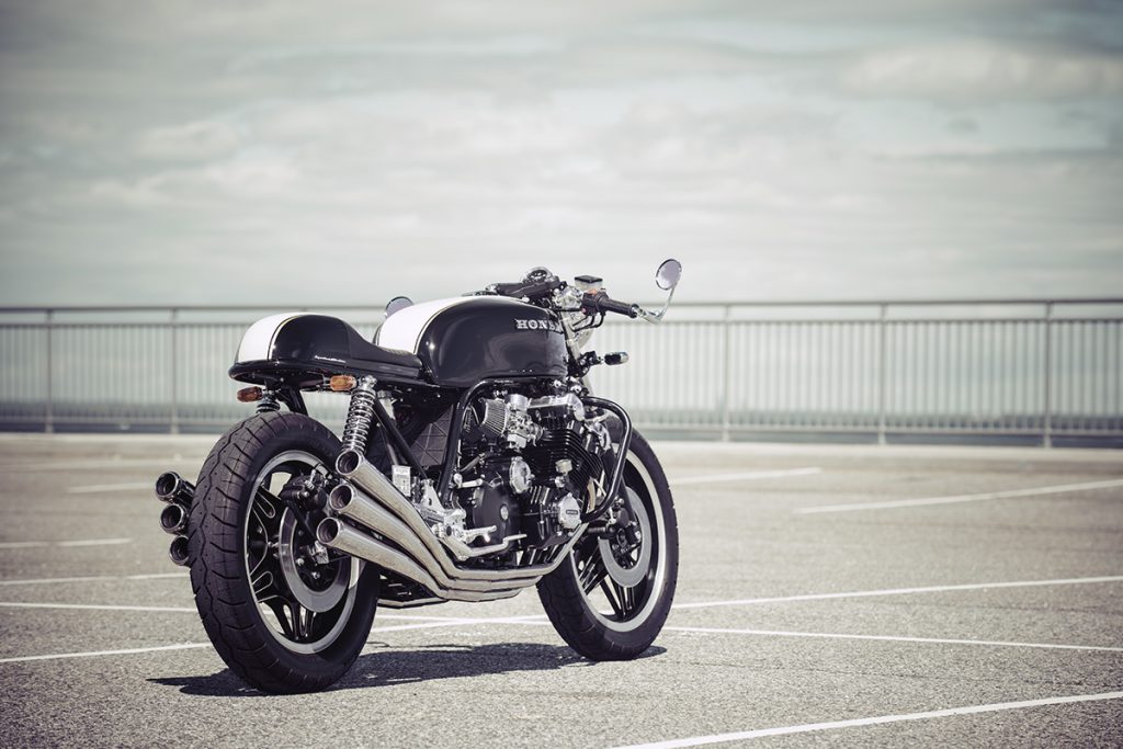 Honda motorcycle cafe racer