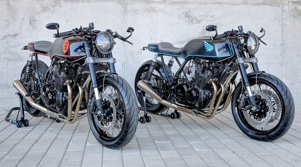 Honda motorcycle cafe racer