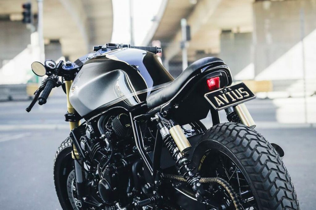 Honda motorcycle cafe racer