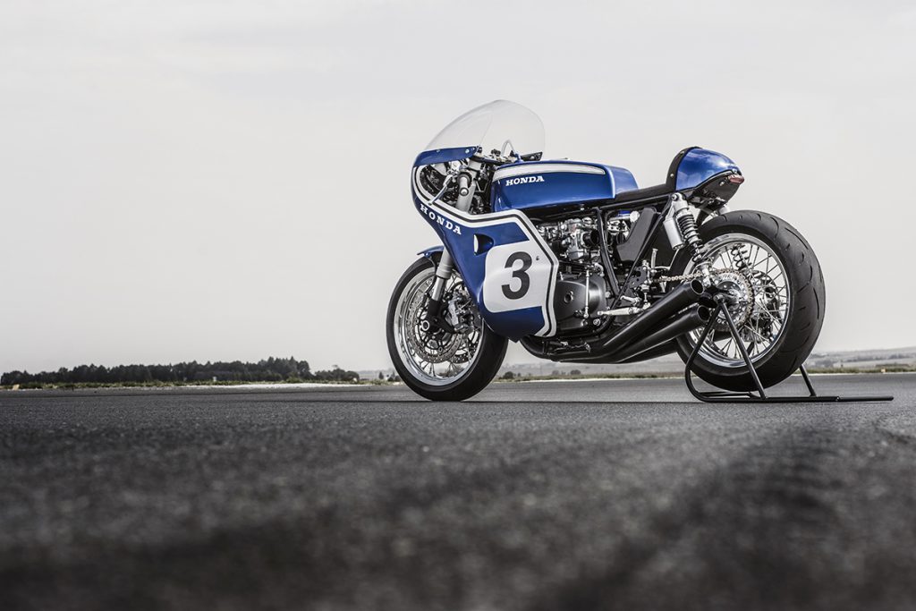 Honda motorcycle cafe racer