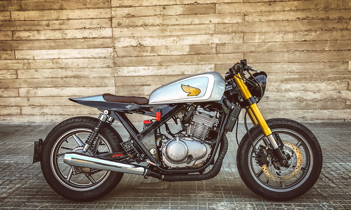 Eighties Overhaul - Free Kustom Cycles CB500 - Return of the Cafe