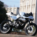 Honda TLR200 custom motorcycle