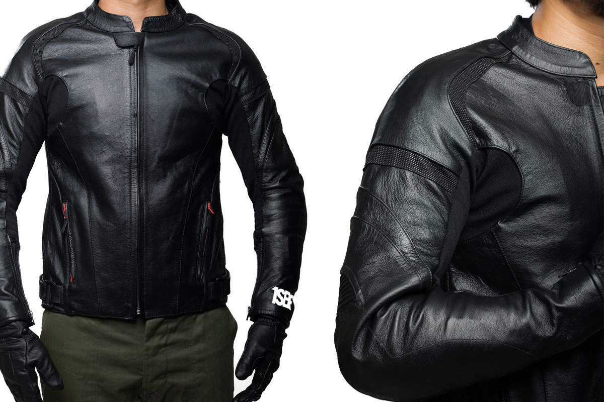 1SELF leather motorcycle jacket