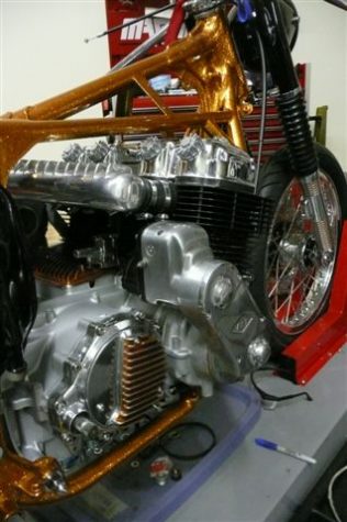 Supercharged Honda CB750