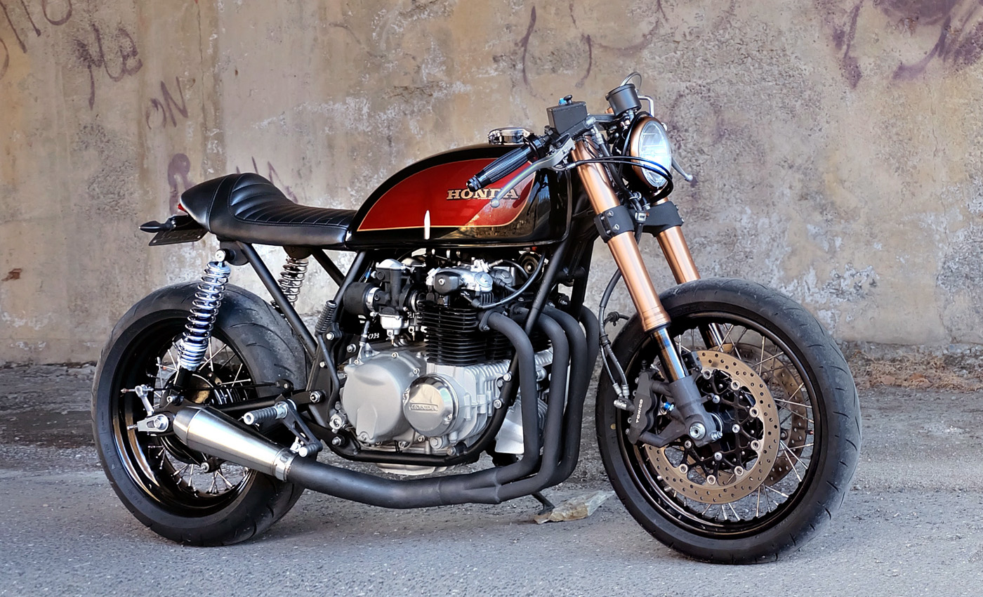 Honda CB550 Cafe Racer Return of the Cafe Racers