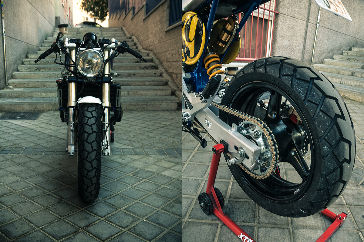 XTR Pepo Honda Hornet cafe racer