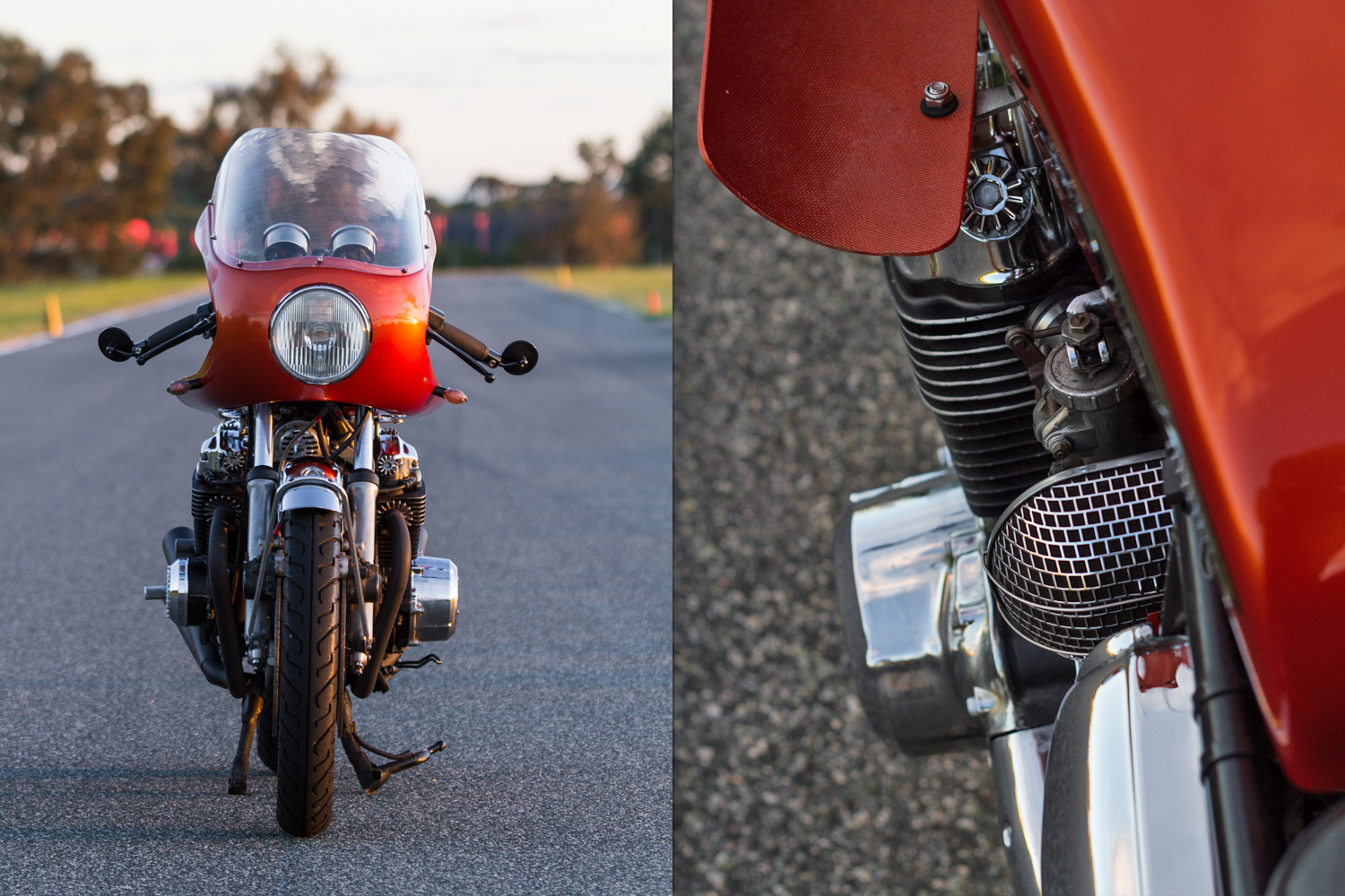 Honda CB750 Cr750 replica