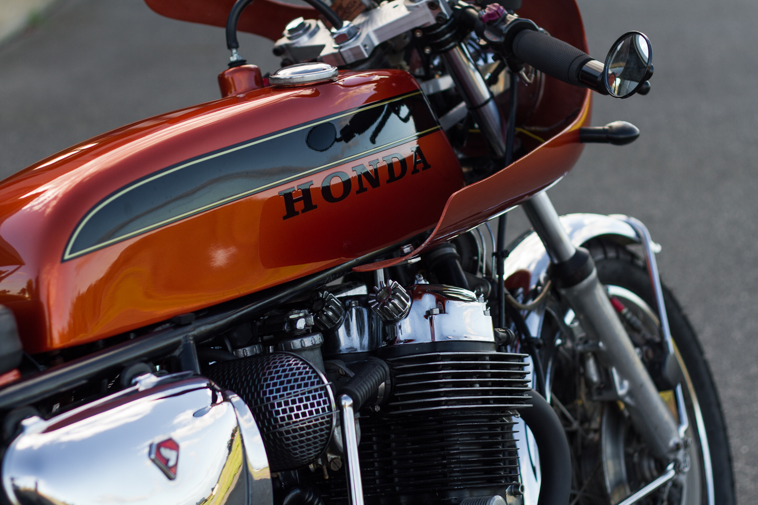 Honda CB750 Cr750 replica