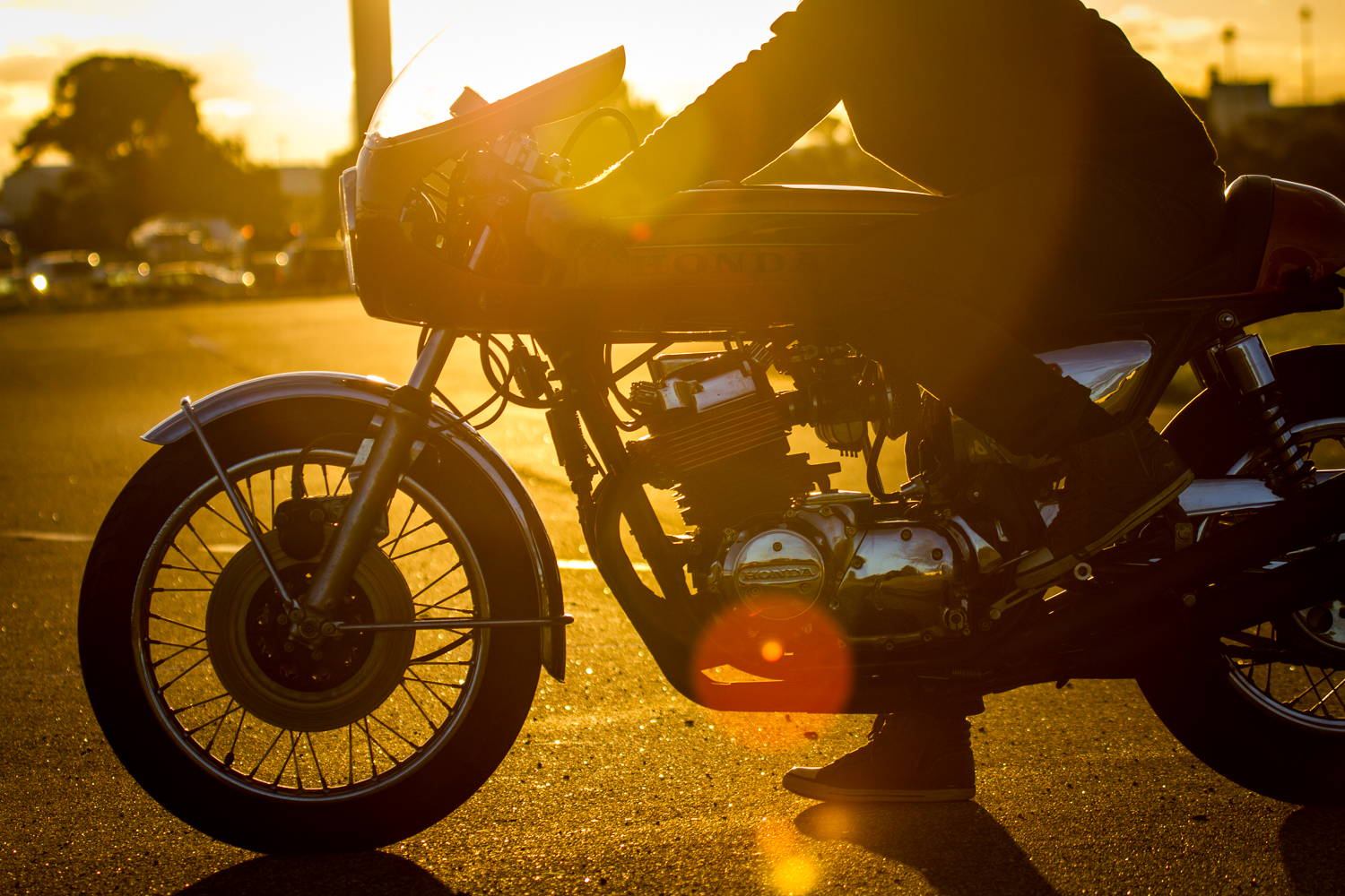 Honda CB750 Cr750 replica