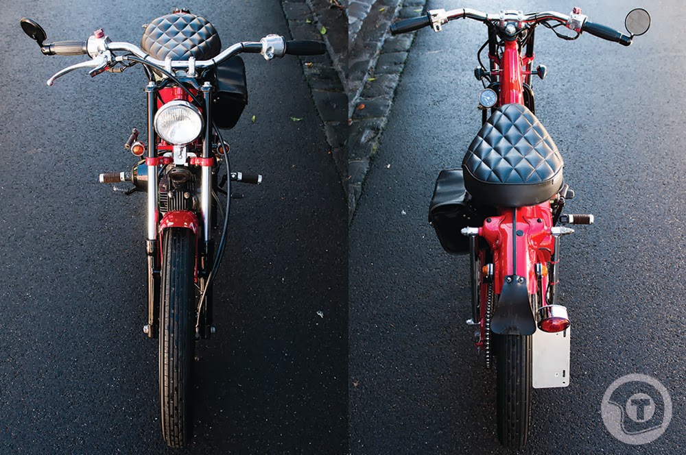 Honda Ct110 By Post Modern Motorcycles Return Of The Cafe Racers Honda Ct110 By Post Modern Motorcycles Return Of The Cafe Racers