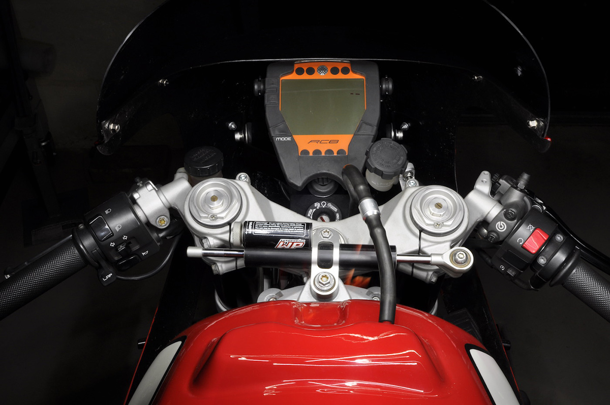 KTM RC8 custom cafe racer