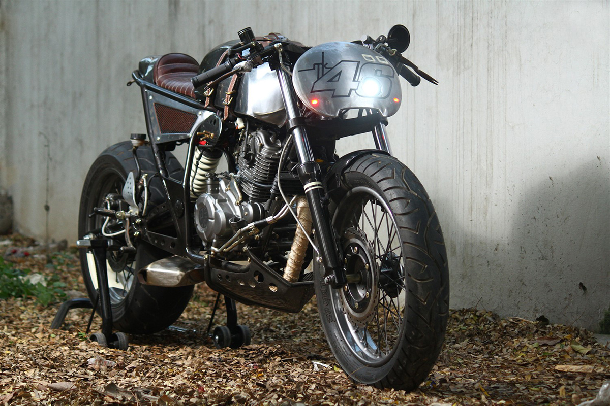 Kawasaki EL400 india cafe racer