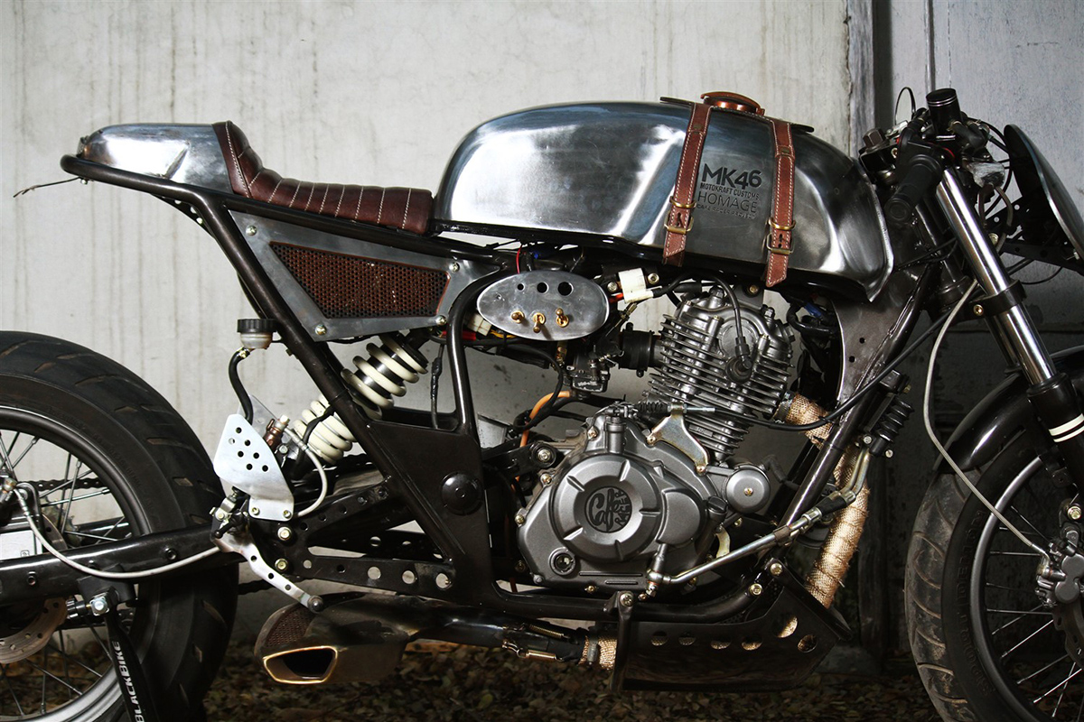 Kawasaki EL400 india cafe racer