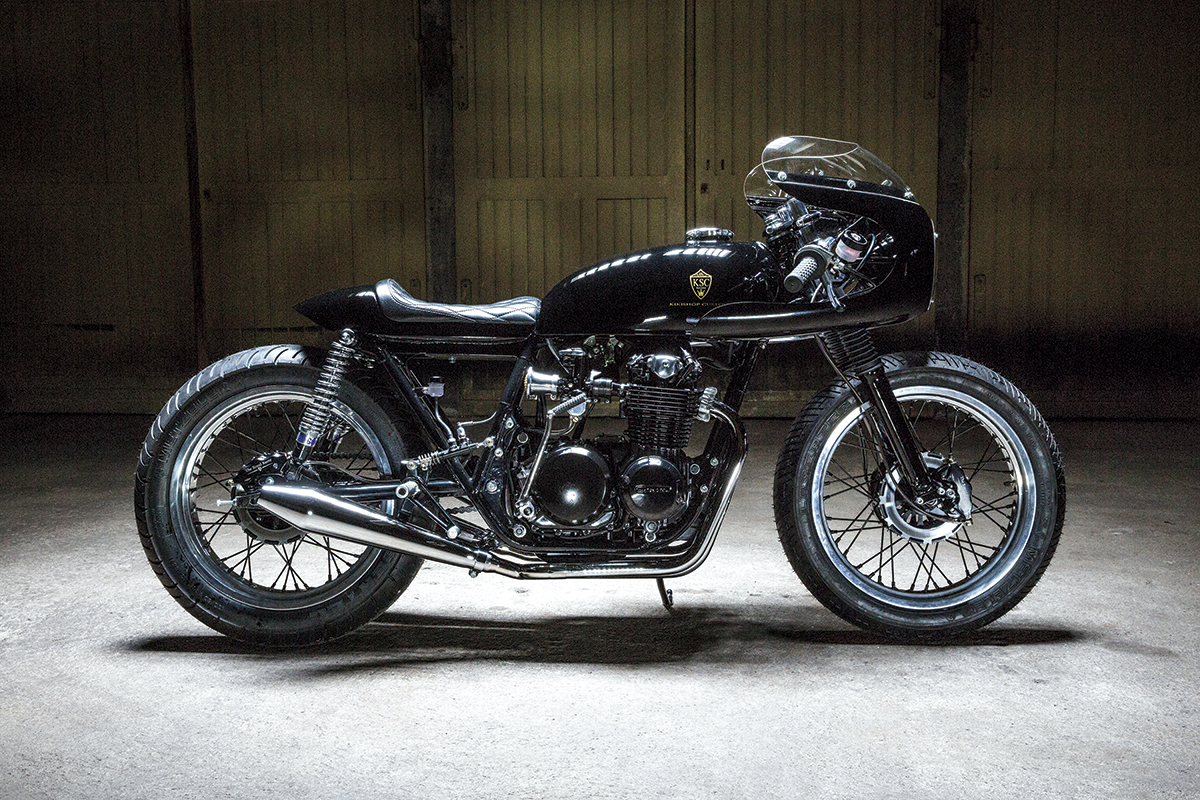 The Royal Racer Kikishop Honda CB500 Return of the Cafe Racers