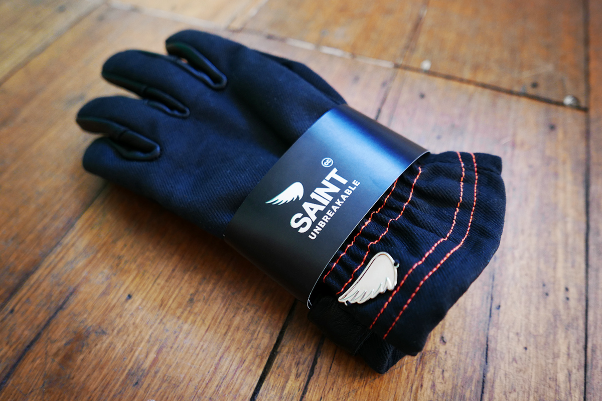 Saint unbreakable motorcycle gloves