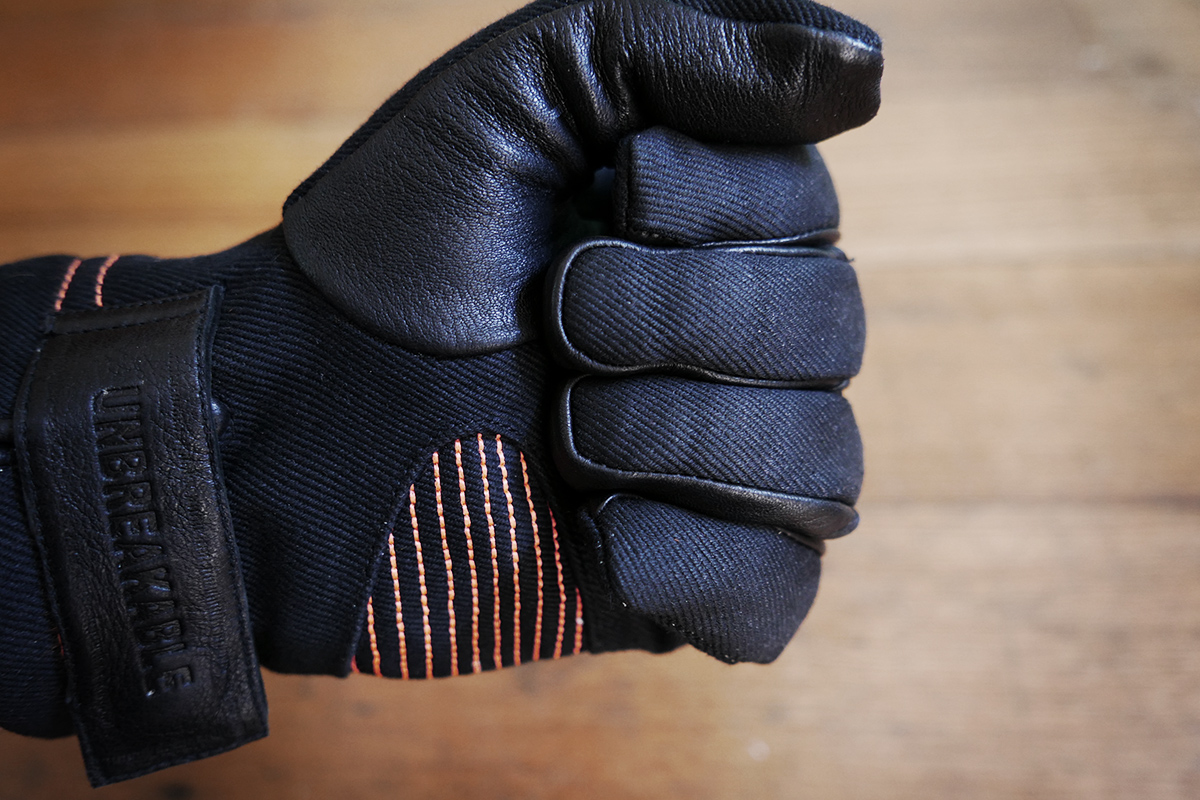 Saint unbreakable motorcycle gloves