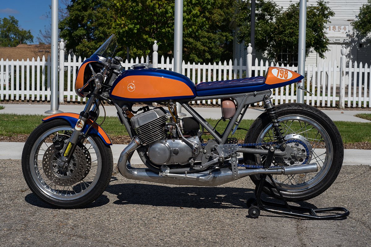 Suzuki T500 cafe racer