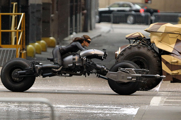 Dark Knight Rises Batpod motorcycle - Return of the Cafe Racers