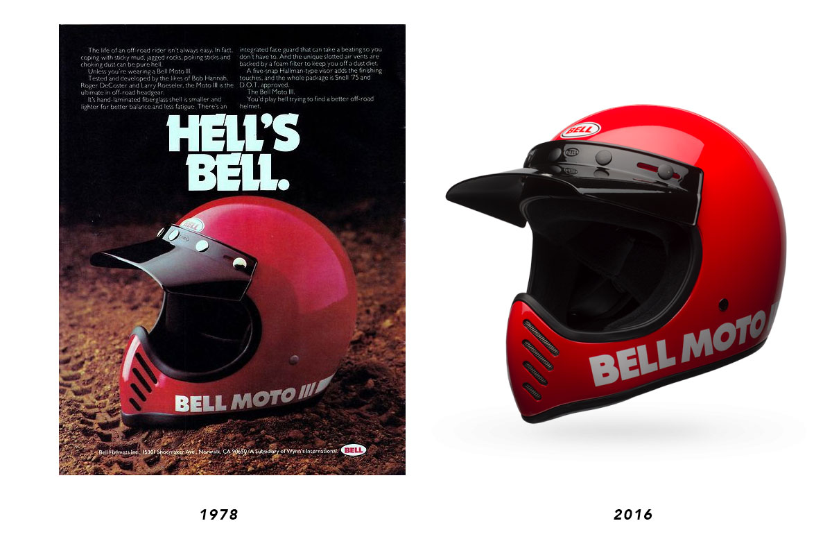 Riding Gear - Bell Moto 3 Helmet - Return of the Cafe Racers