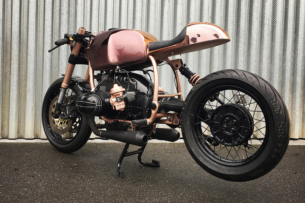 BMW R100R copper cafe racer