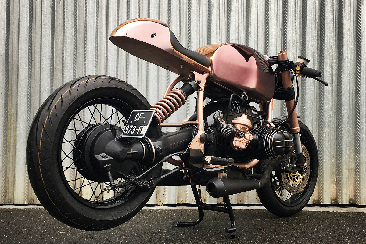 BMW R100R copper cafe racer