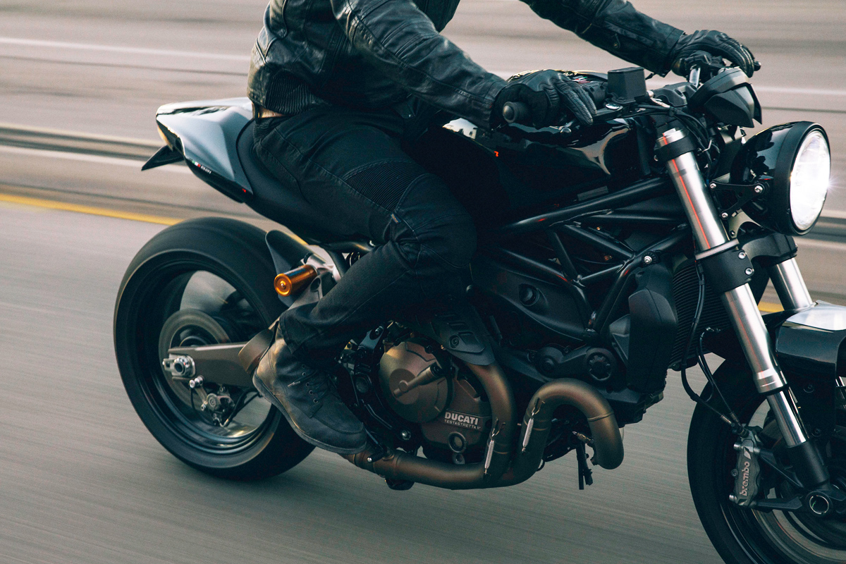 The Bullitt custom Ducati Monster