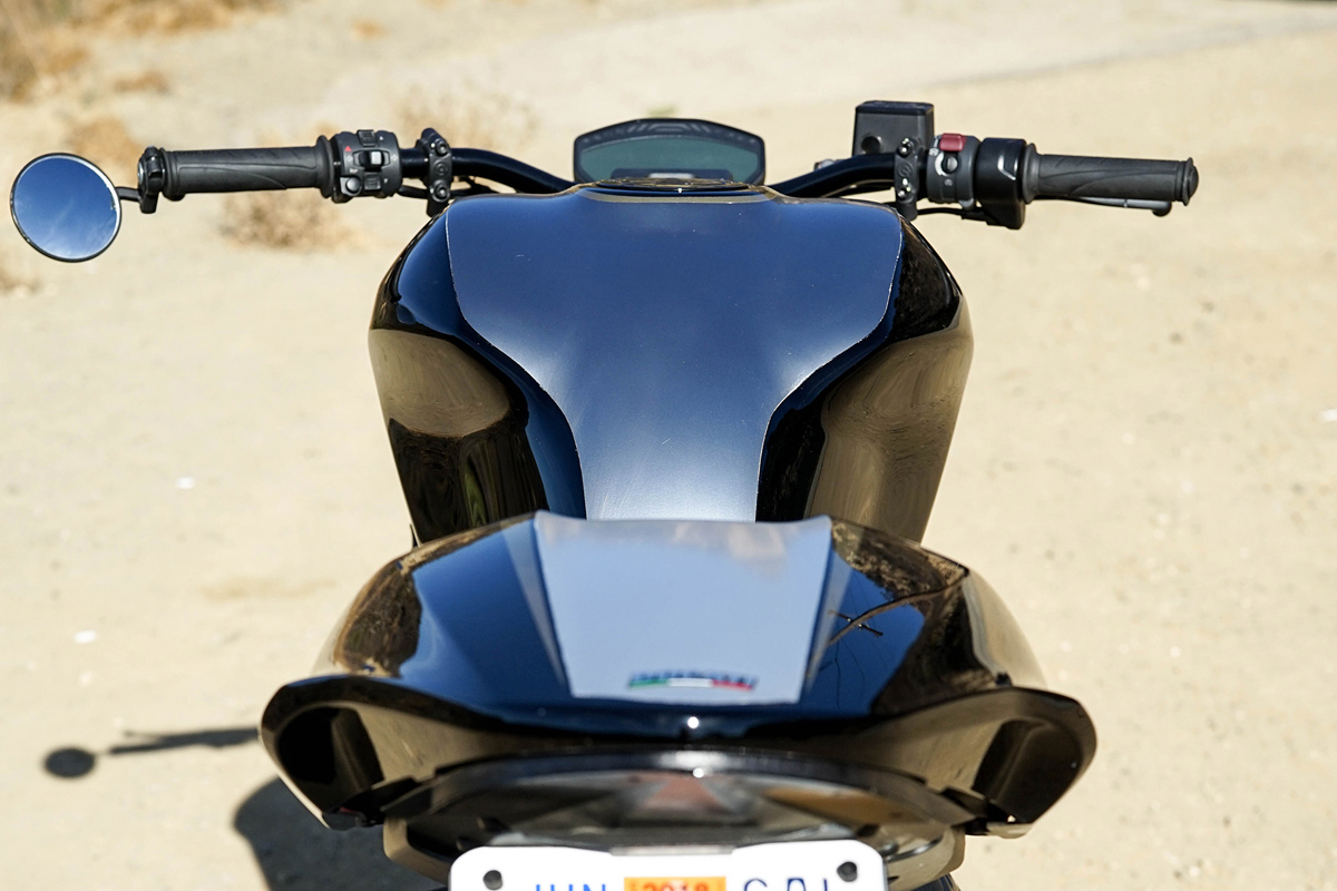 The Bullitt custom Ducati Monster