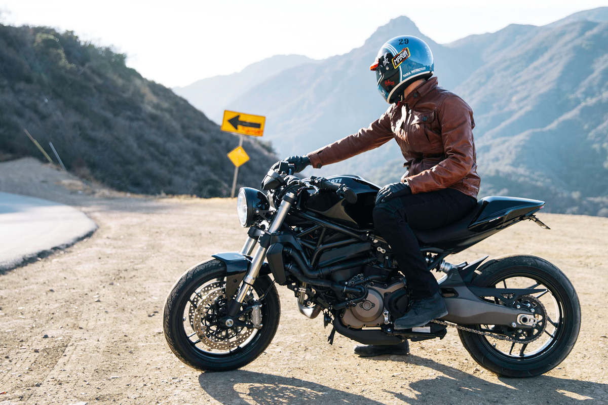 The Bullitt custom Ducati Monster