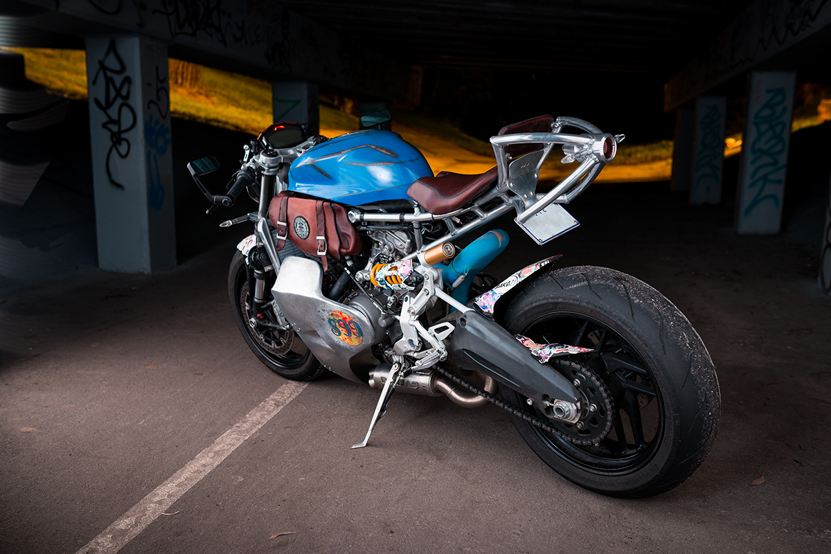 Ducati 899 Panigale cafe racer