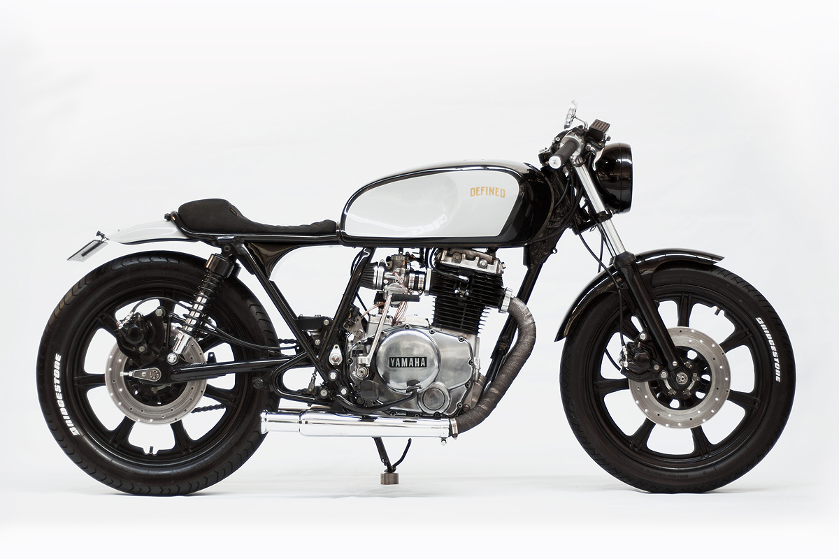 Defined Motorcycles xs250 cafe racer