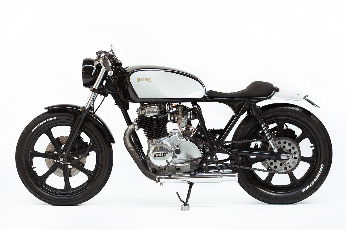 Defined Motorcycles xs250 cafe racer