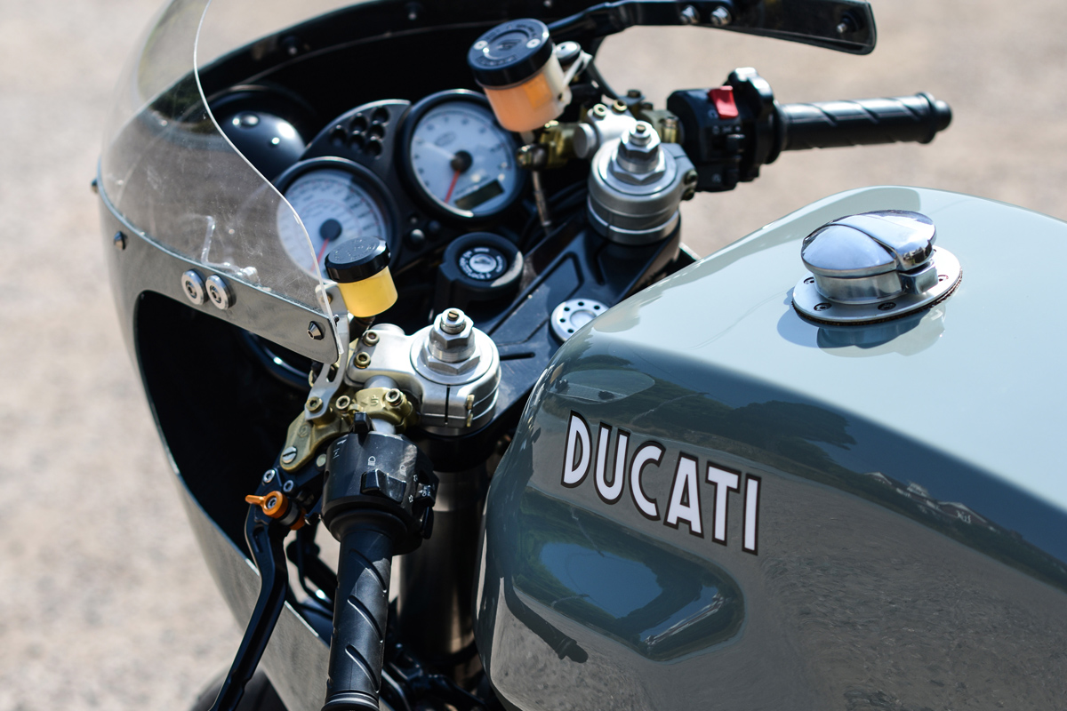 Ducati 1000ss cafe racer motorcycle