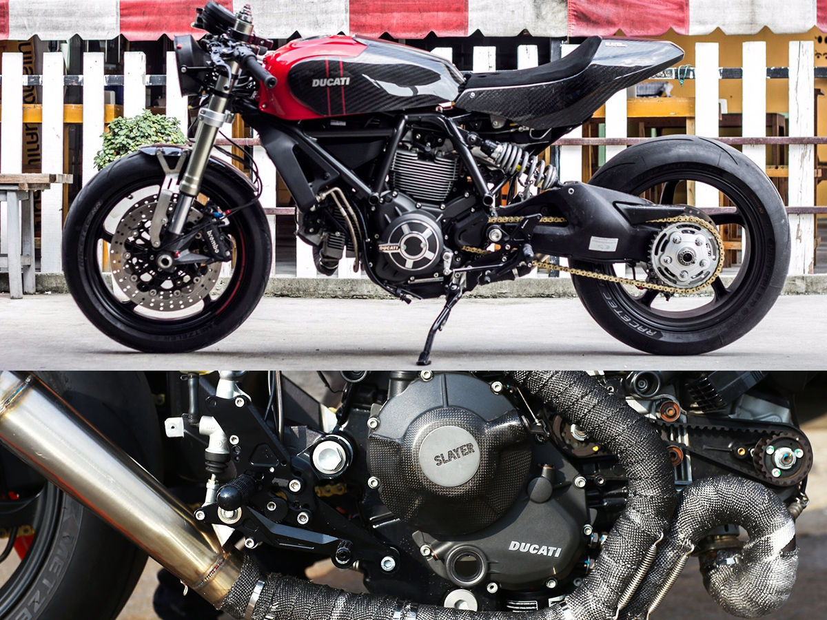 Ducati street fighter scrambler